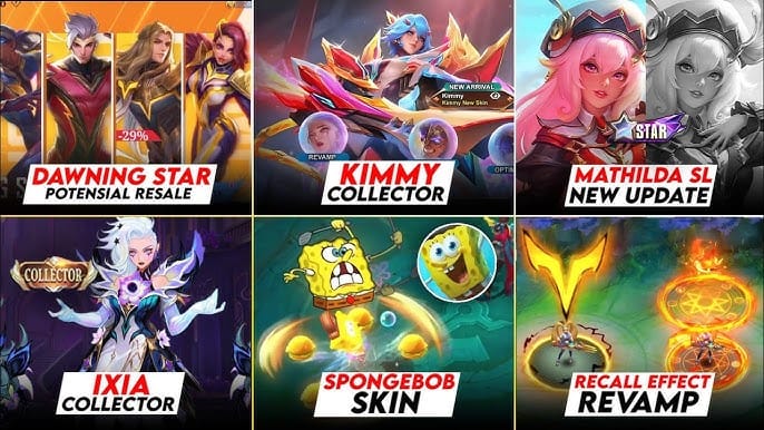 Mobile Legends Leaks: New Hero, Collector Skins & SpongeBob Event (All Upcoming MLBB Events)