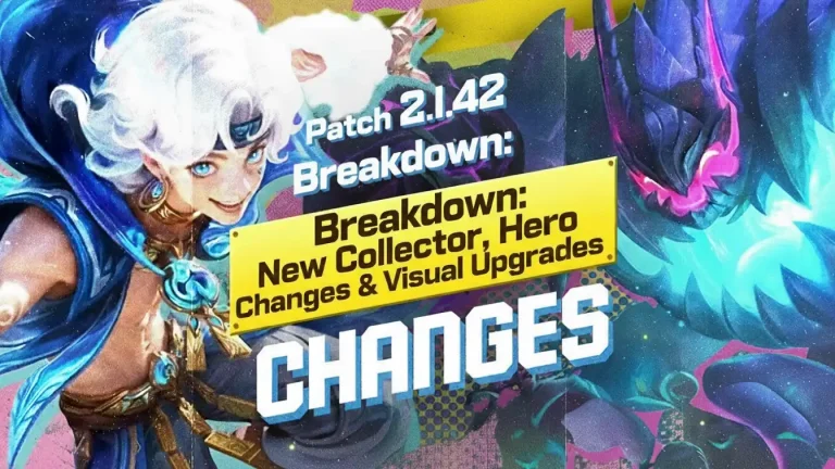MLBB updates 2.1.42 - New Collector, Hero Changes & Visual Upgrades