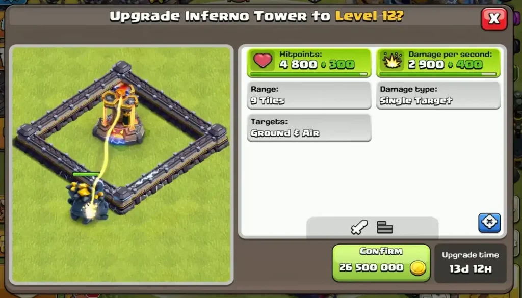 New EQ Spell Tower Raven Pet and TroopDefense Levels in Clash of Clans 