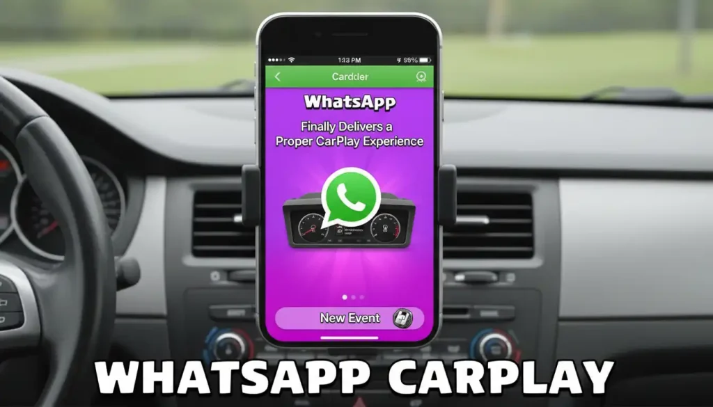 WhatsApp CarPlay
