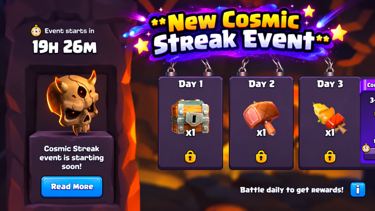 New Cosmic Streak Event