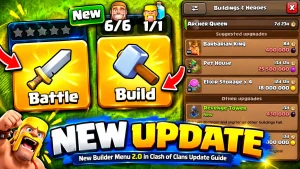 New Builder Menu 2.0 in Clash of Clans